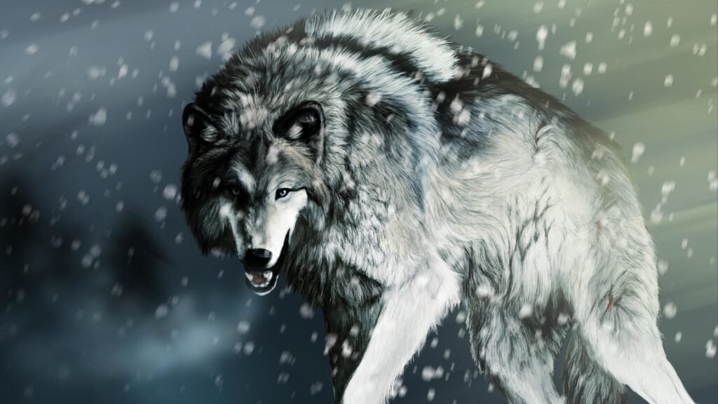 wolf desktop wallpaper