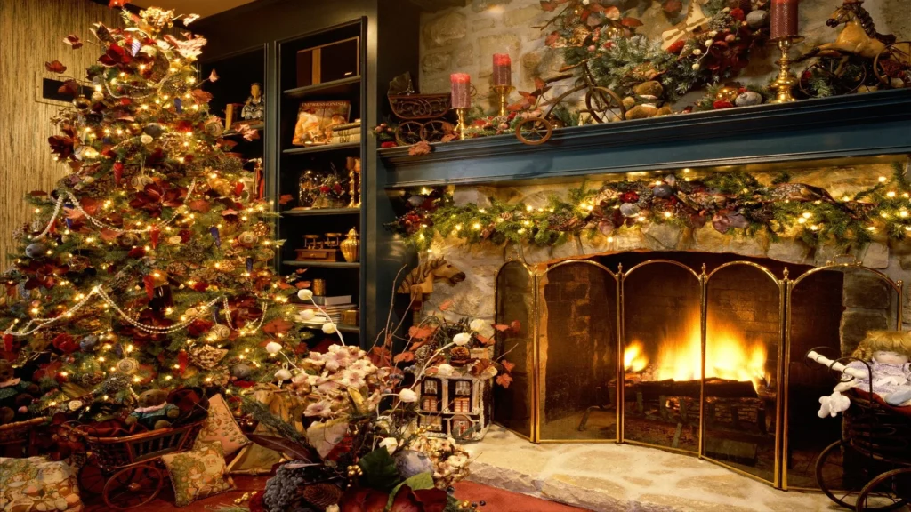 Christmas lights wallpapers