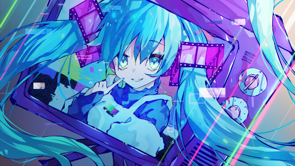 Vocaloid 4K backgrounds