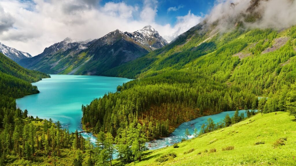 mountain valley wallpapers