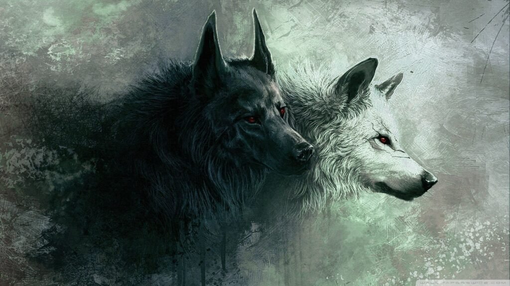 white wolf wallpapers